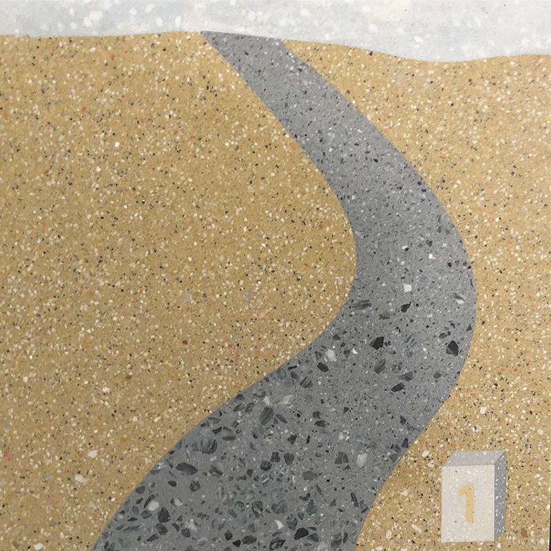 現(xiàn)澆無機(jī)磨石