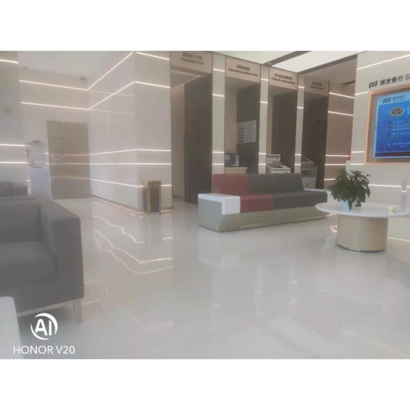 現(xiàn)澆無機(jī)磨石—銀行